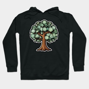 Money grow on tree leaves Hoodie